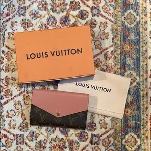 SOLD Louis Vuitton Pallas Compact Wallet - Peach